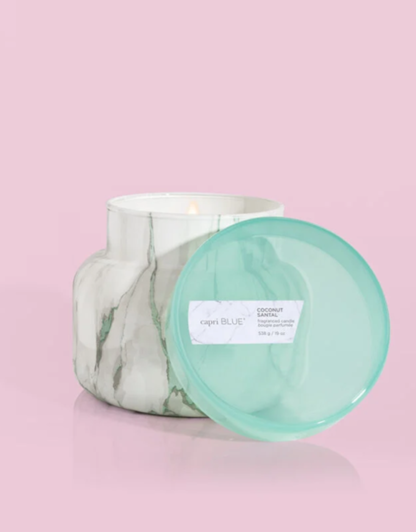 Candle 19 Mod Marble Coconut Santal