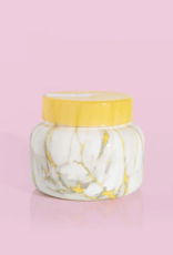 Candle 19 Mod Marble Pineapple Flower