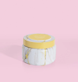 Candle 8.5 Travel Tin Mod Marble Pineapple Flower