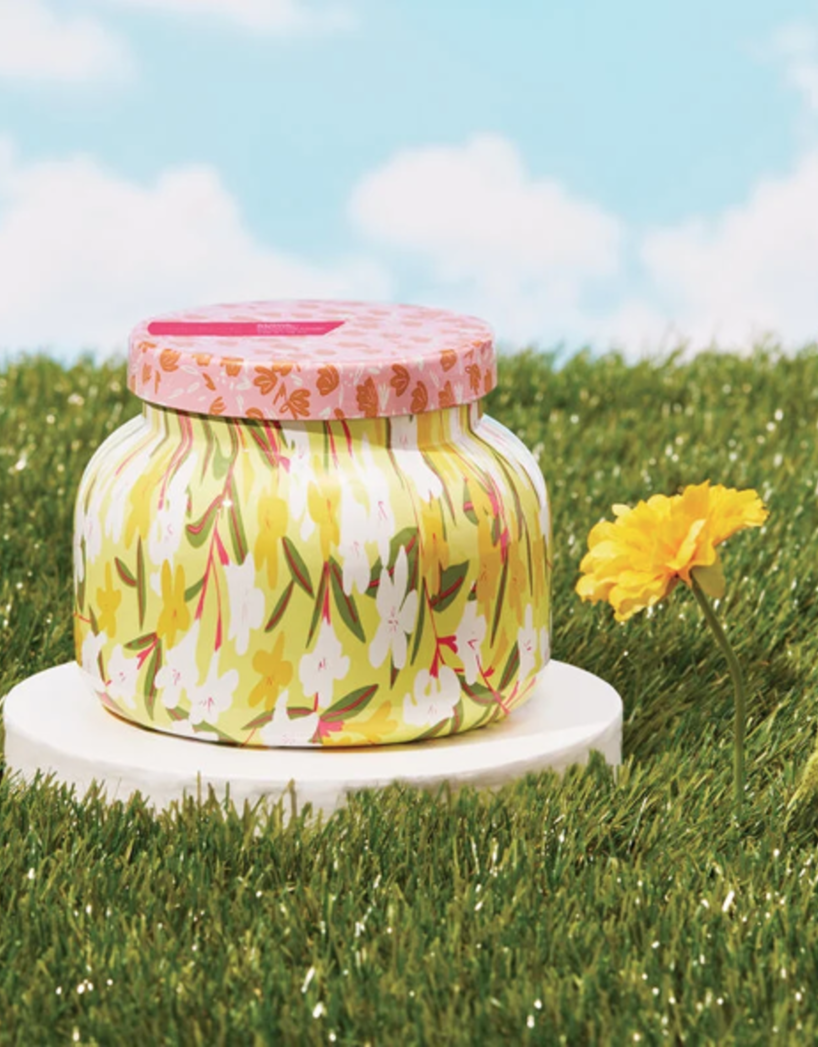 Candle 19oz Petite Pattern Play Aloha Orchid