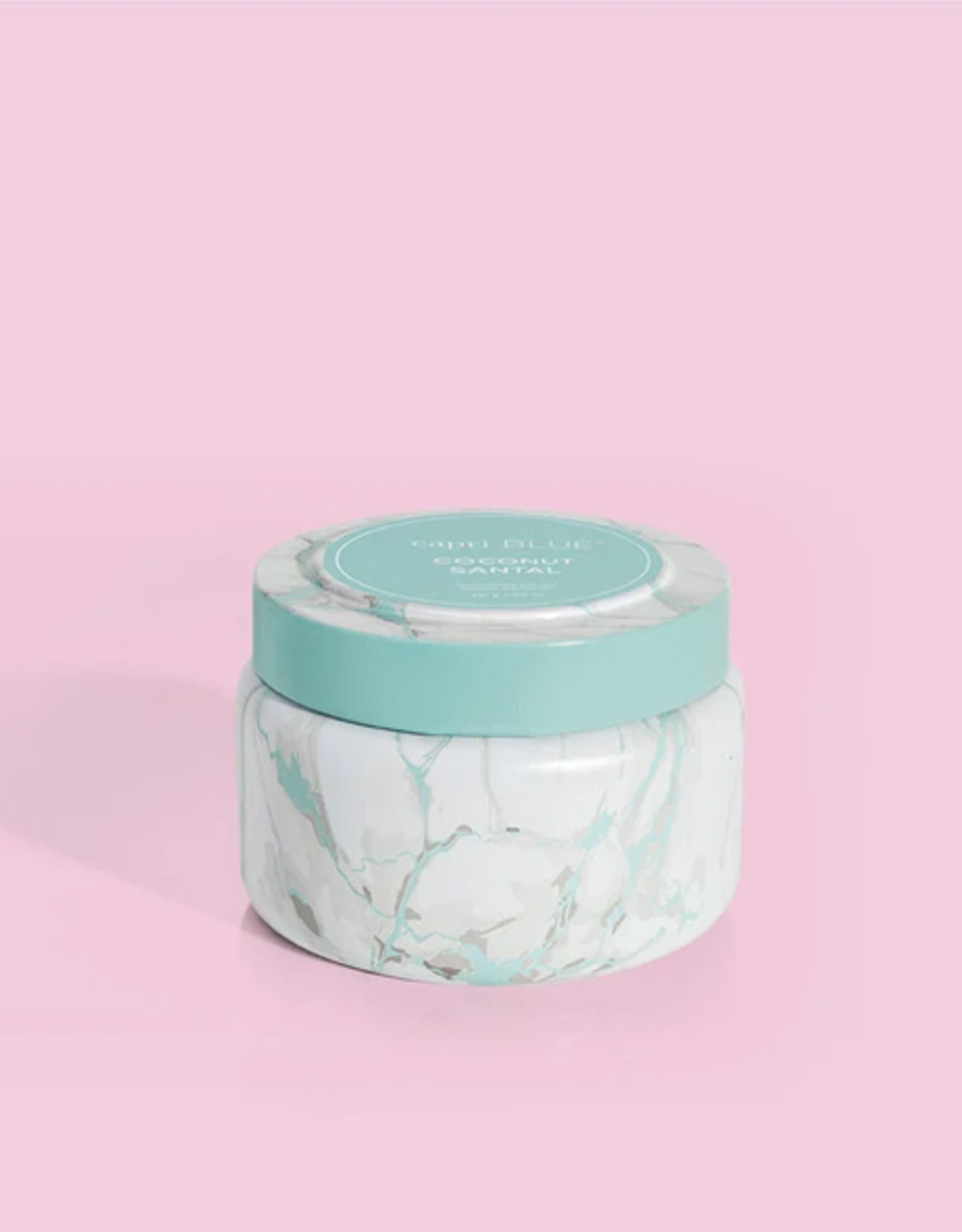 Candle 8.5 Travel Tin Mod Marble Coconut Santal
