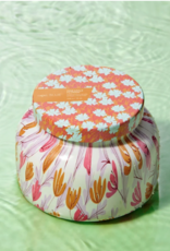 Candle 19oz Pattern Play Pineapple Flower