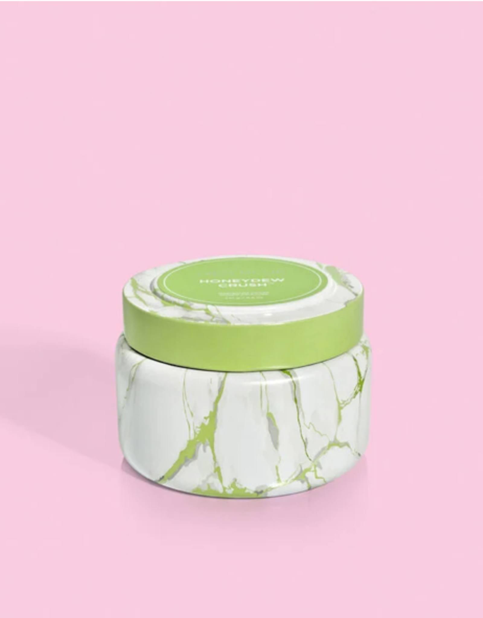 Candle 8.5 Travel Tin Mod Marble Honeydew Crush
