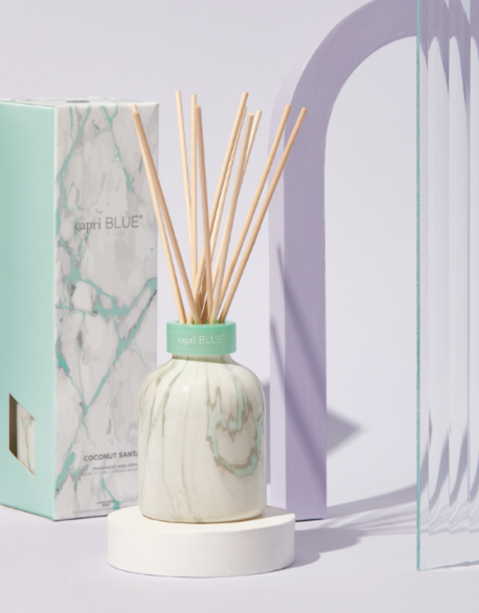 Reed Diffuser Mod Marble Coconut Santal