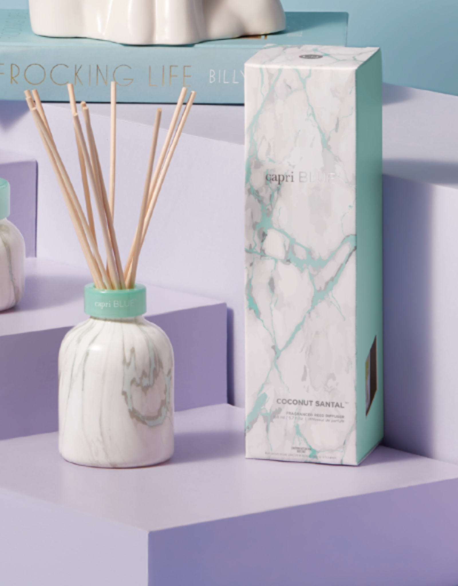 Reed Diffuser Mod Marble Coconut Santal