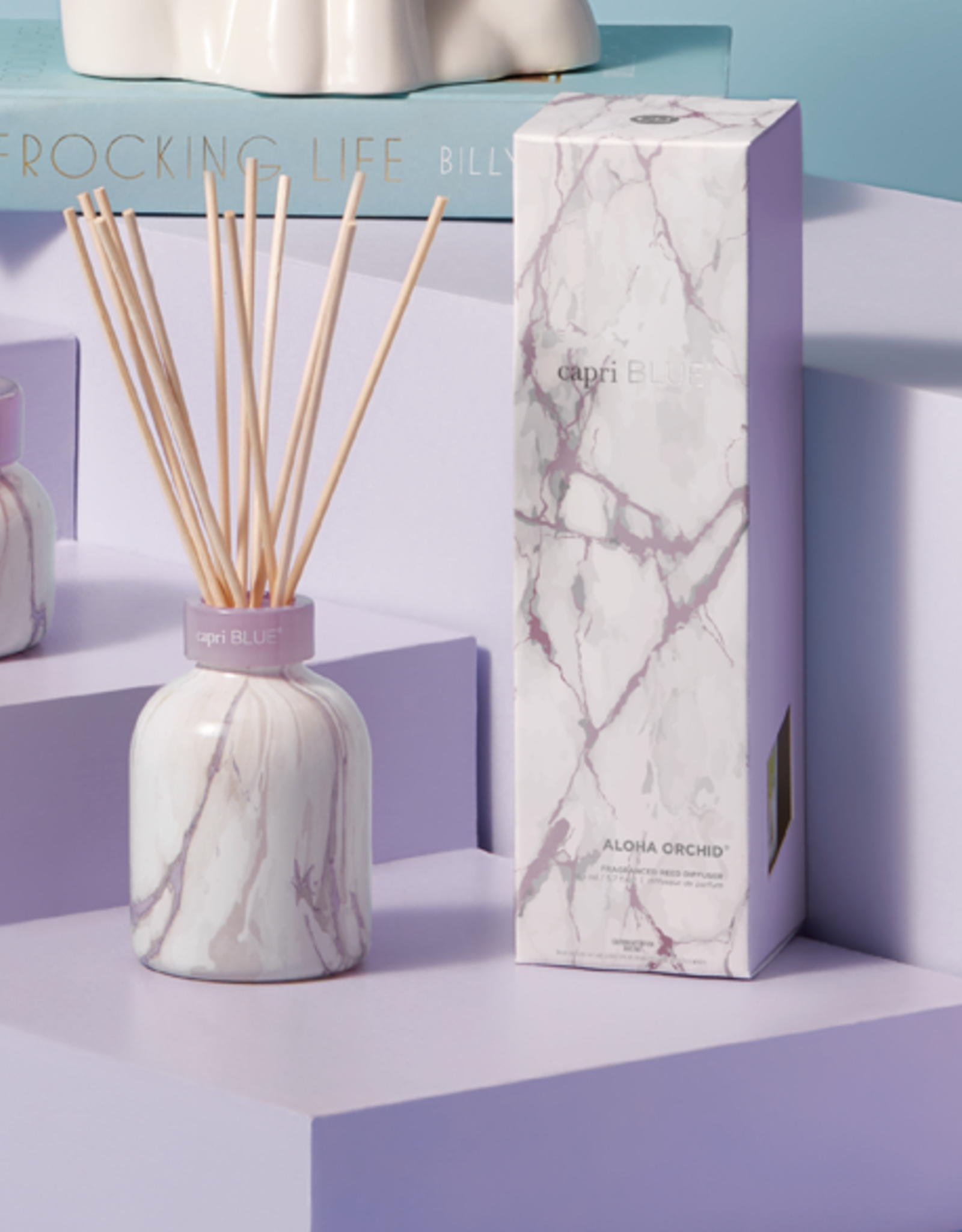 Reed Diffuser Mod Marble Aloha Orchid