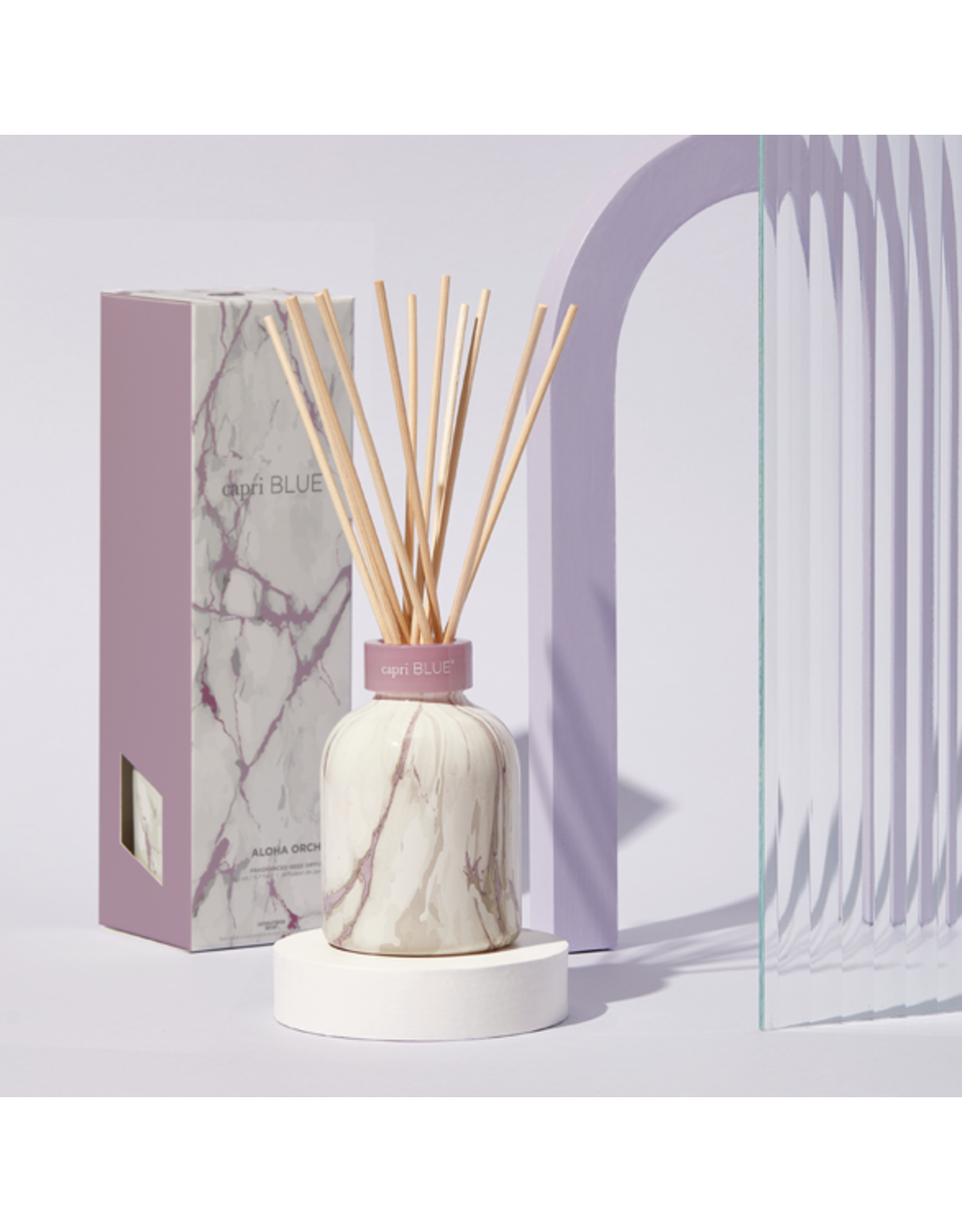 Reed Diffuser Mod Marble Aloha Orchid