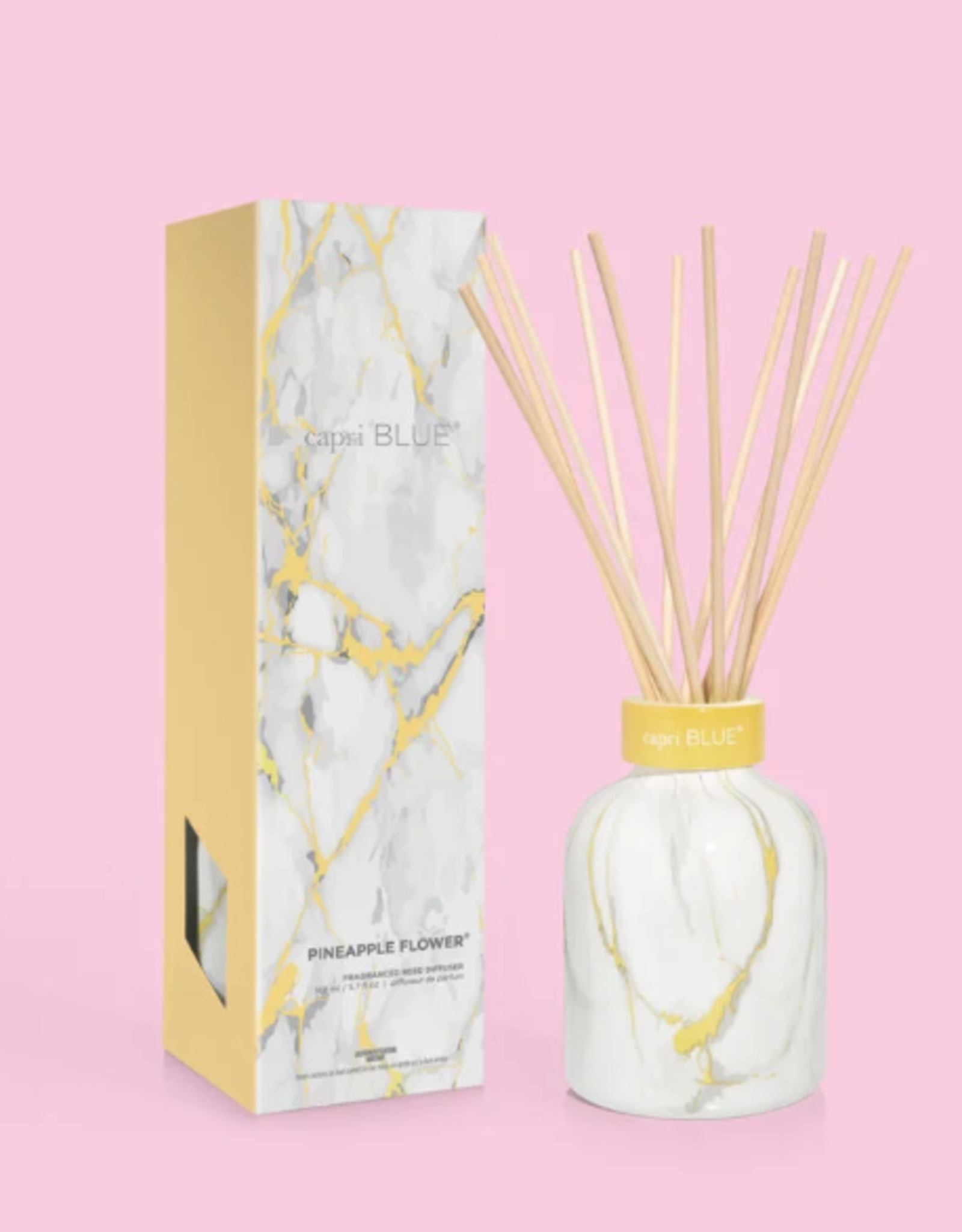 Reed Diffuser Mod Marble Pineapple Flower