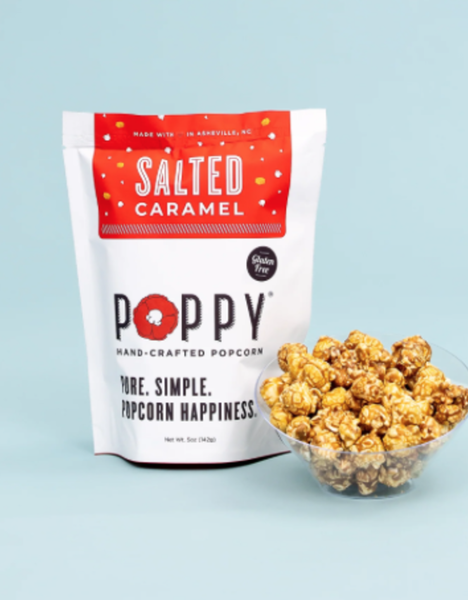 Poppy Hand-Crafted Popcorn Popcorn Salted Caramel