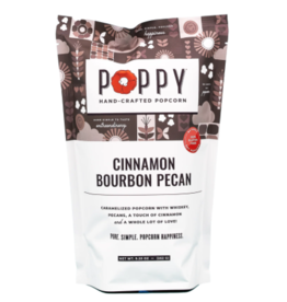 Poppy Hand-Crafted Popcorn Popcorn Cinnamon Bourbon Pecan
