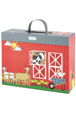 Farm House Wood Toy Set