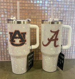 The Memory Company Bejeweled Auburn Tumbler 46oz
