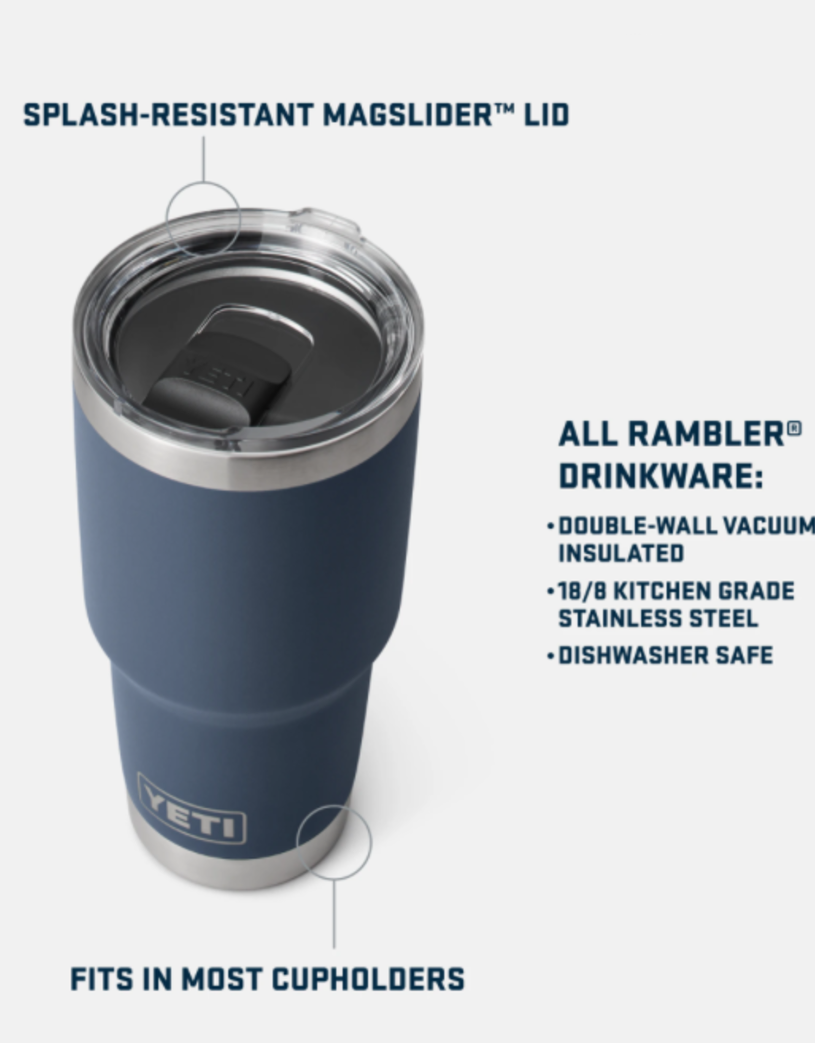 Rambler 30oz Tumbler Key Lime