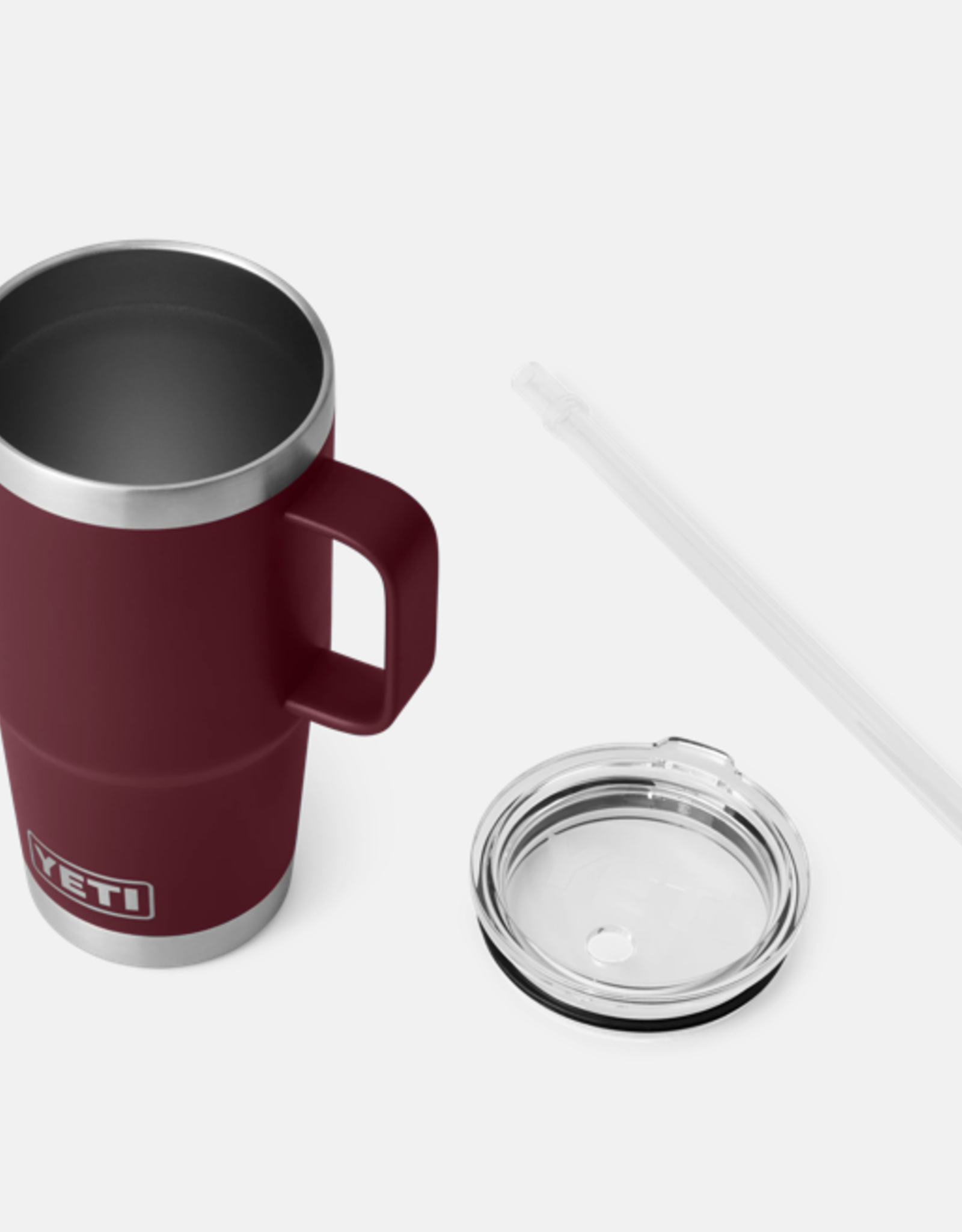 Rambler 25oz Straw Mug Wild Vine Red