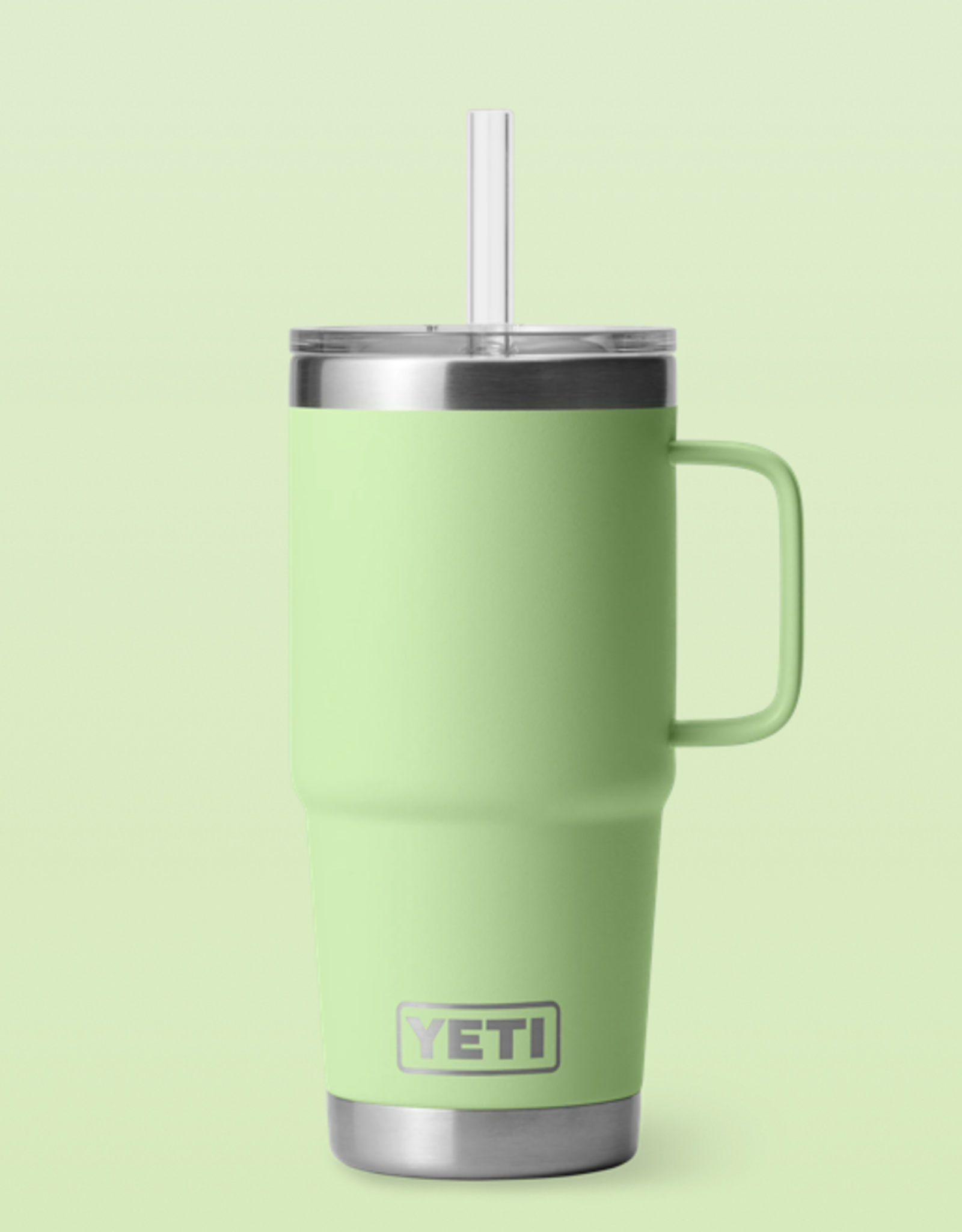Rambler 25oz Straw Mug Key Lime