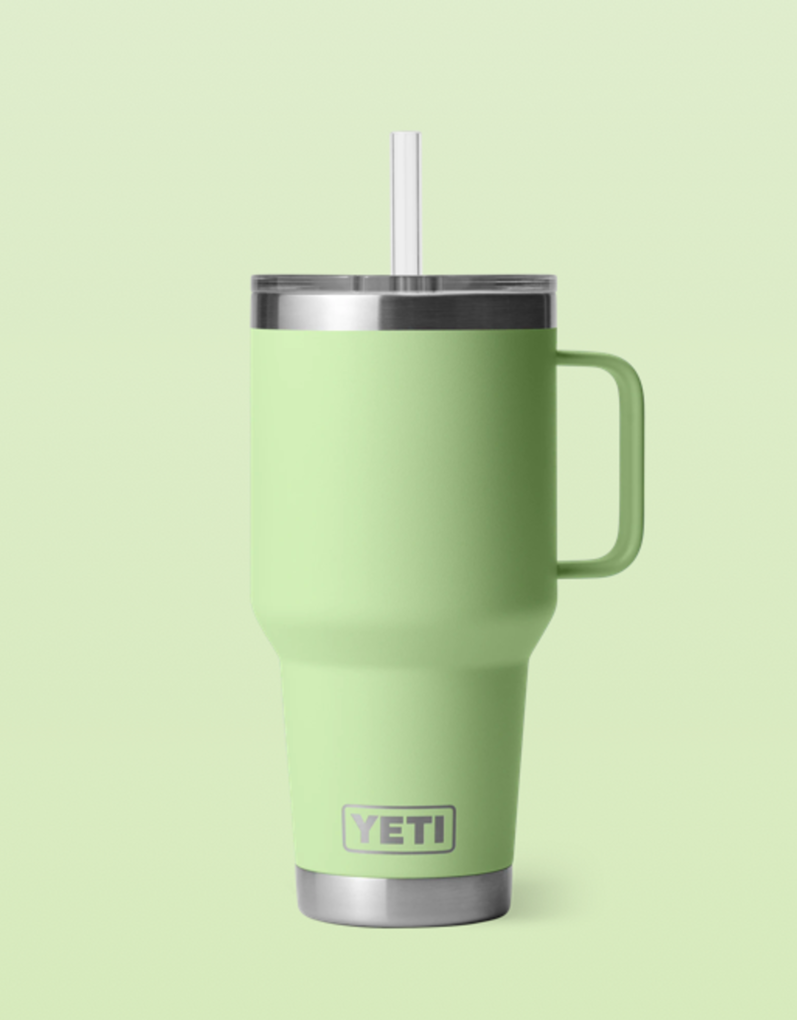 Rambler 35oz Straw Mug Key Lime