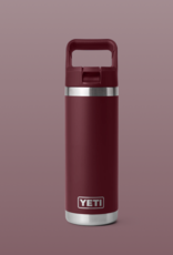 Rambler 18oz Straw Bottle Wild Vine Red