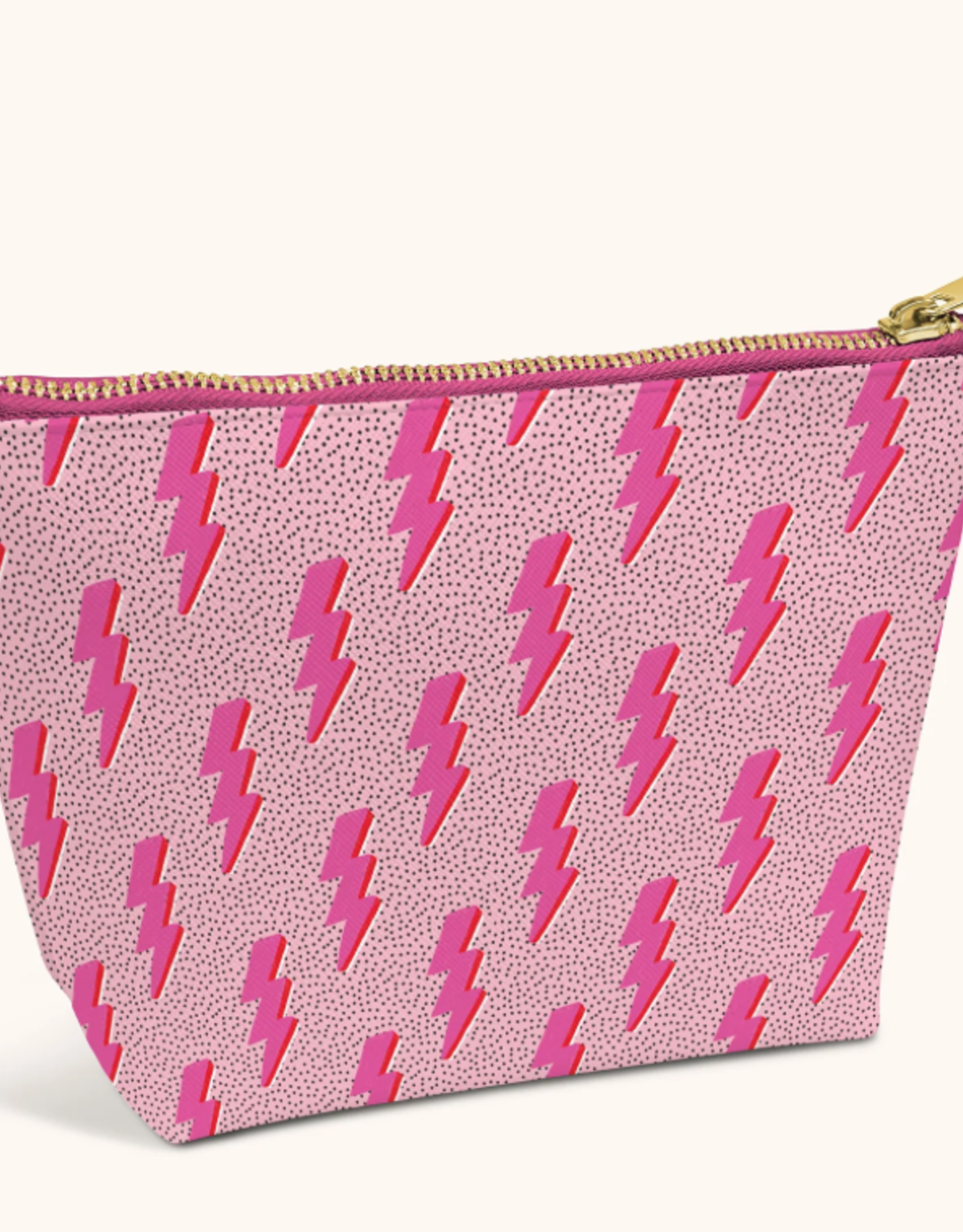 Clutch Cosmetic Pouch Charged Up