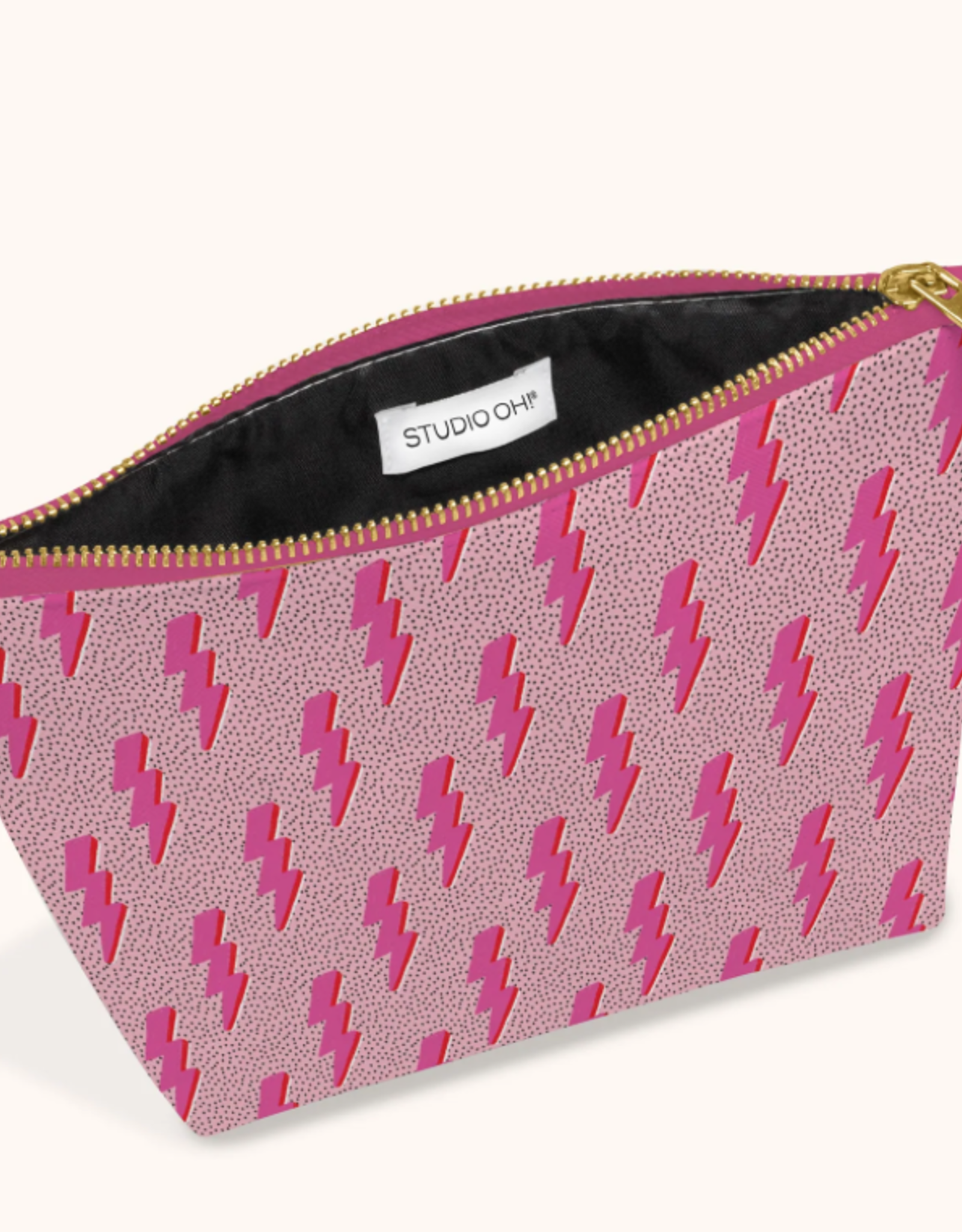 Clutch Cosmetic Pouch Charged Up