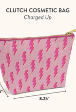 Clutch Cosmetic Pouch Charged Up
