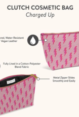 Clutch Cosmetic Pouch Charged Up