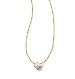 Ashton Gold Pearl Pendant Necklace
