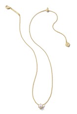Ashton Gold Pearl Pendant Necklace