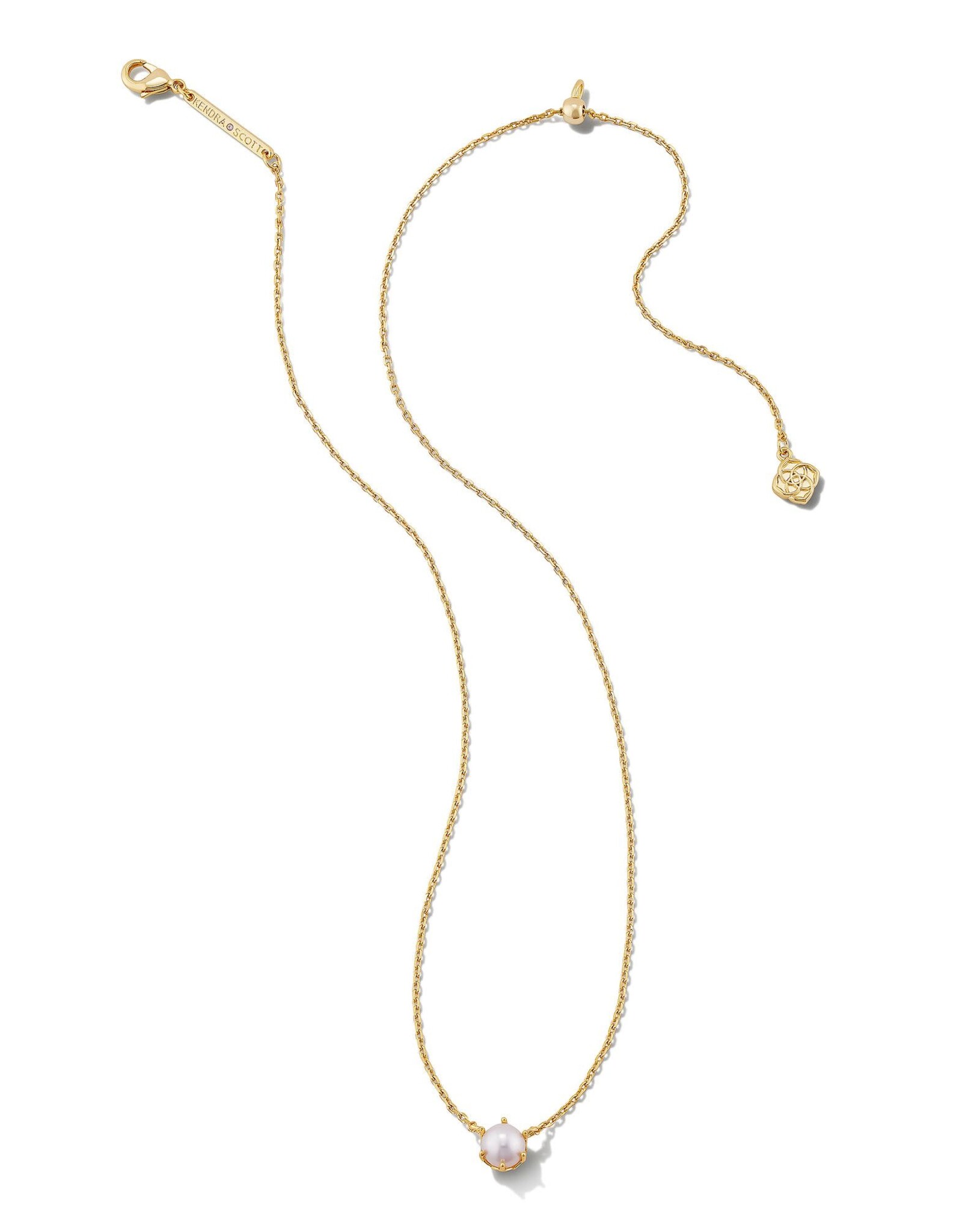 Ashton Gold Pearl Pendant Necklace