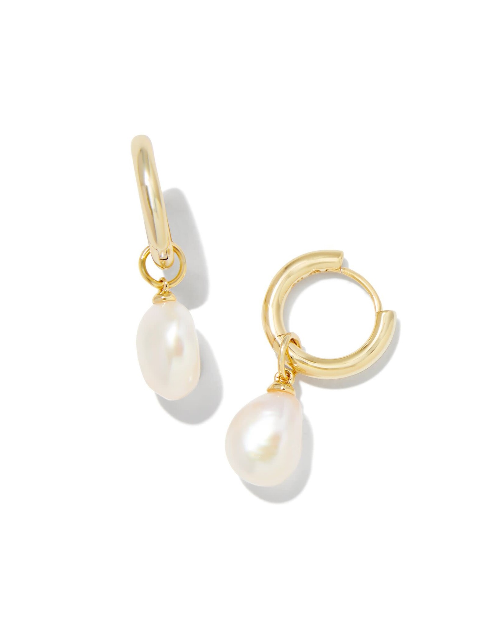 WILLA PEARL HUGGIE EARRINGS