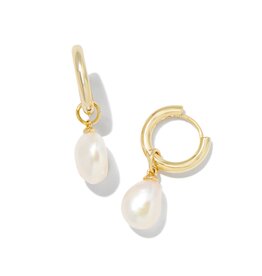 WILLA PEARL HUGGIE EARRINGS WILLA PEARL HUGGIE EARRINGS