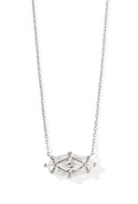Lindy Rae Elisa Silver Short Pendant Necklace