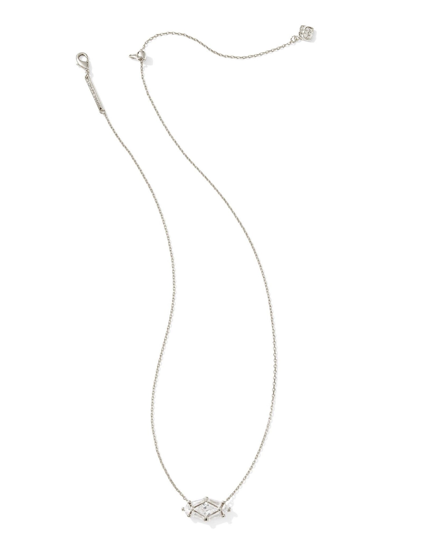 Lindy Rae Elisa Silver Short Pendant Necklace