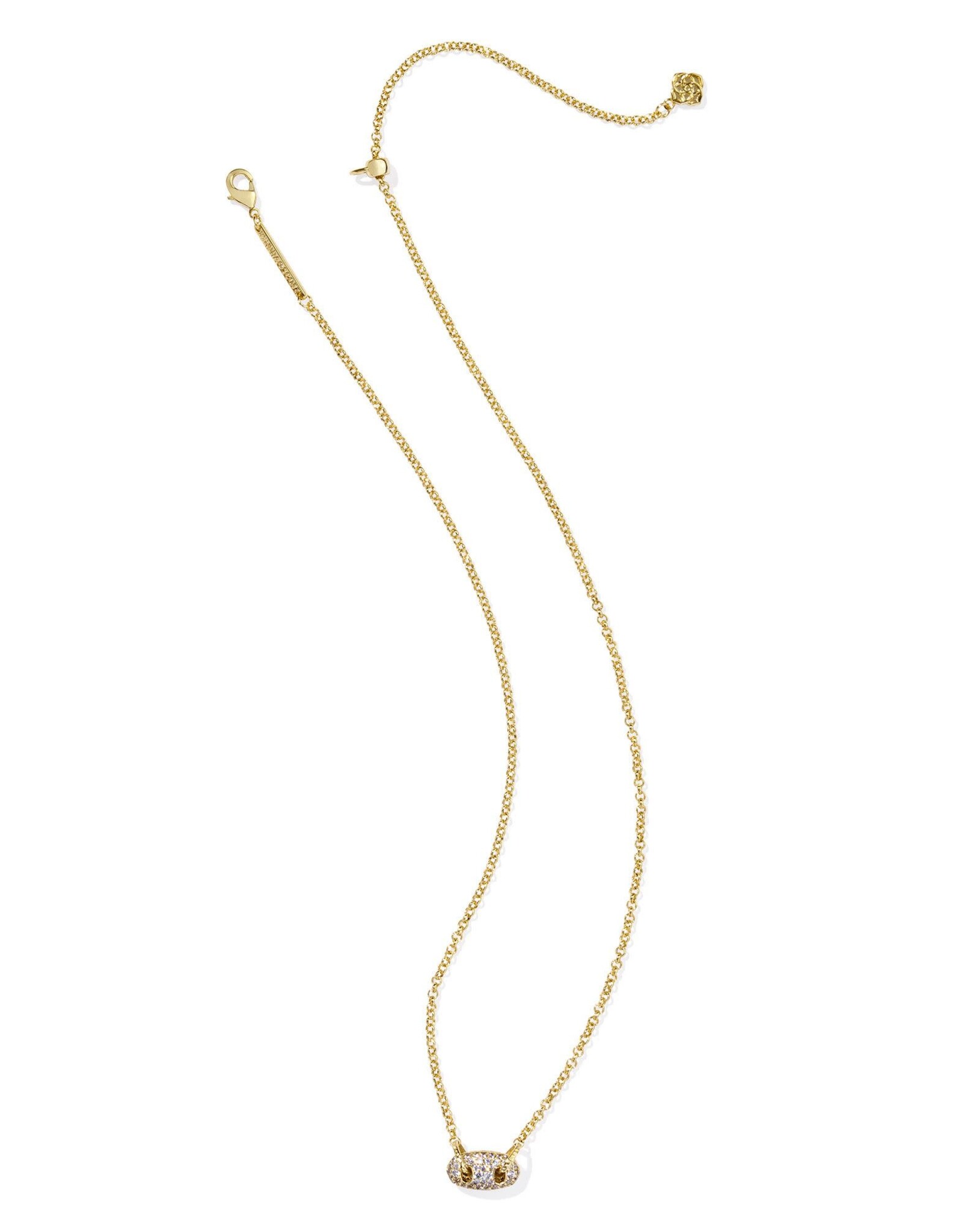 Bailey Pave Short Pendant Necklace