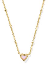 MINI ARI HEART SATELLITE SHORT PENDANT NECKLACE