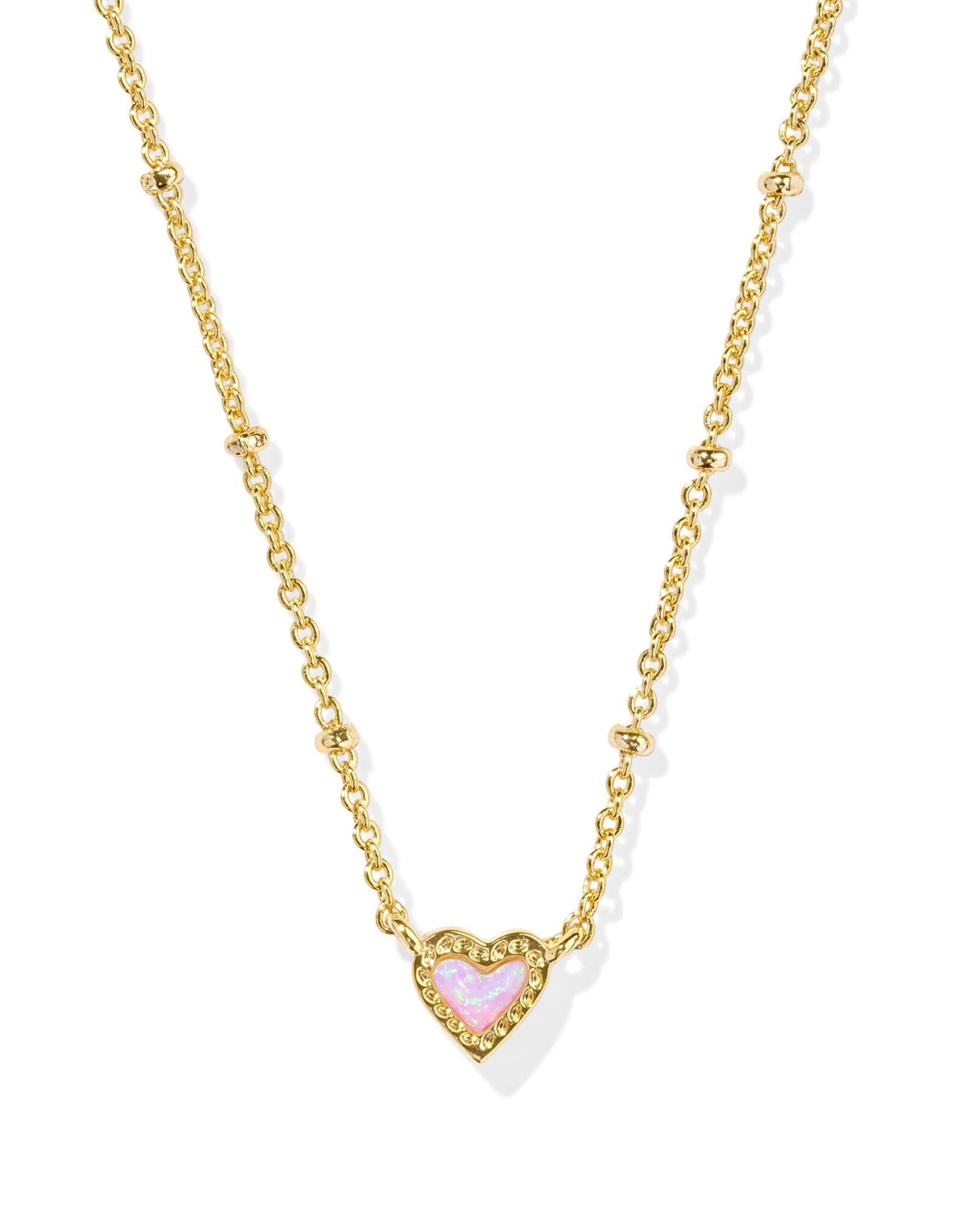 MINI ARI HEART SATELLITE SHORT PENDANT NECKLACE
