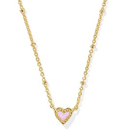 MINI ARI HEART SATELLITE SHORT PENDANT NECKLACE