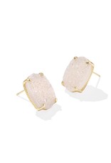 Daphne Gold Large Stud Earrings