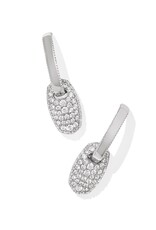 BAILEY PAVE HUGGIE EARRINGS