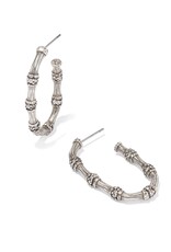 MAURA BAMBOO HOOP EARRINGS