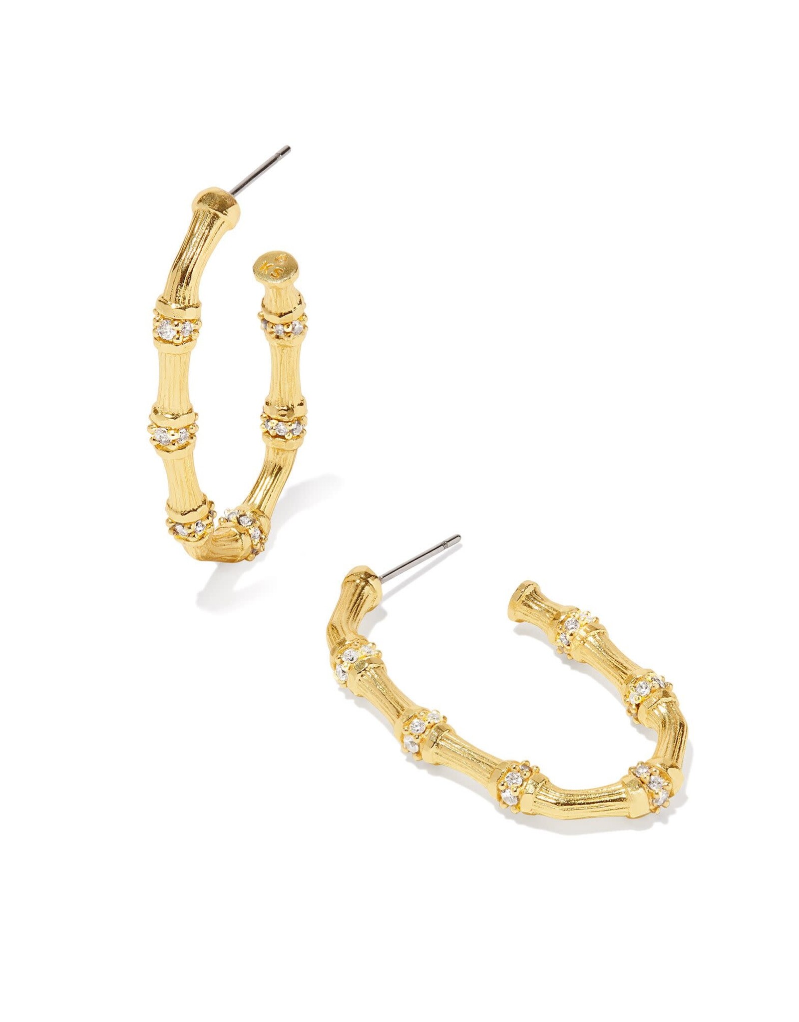 MAURA BAMBOO HOOP EARRINGS