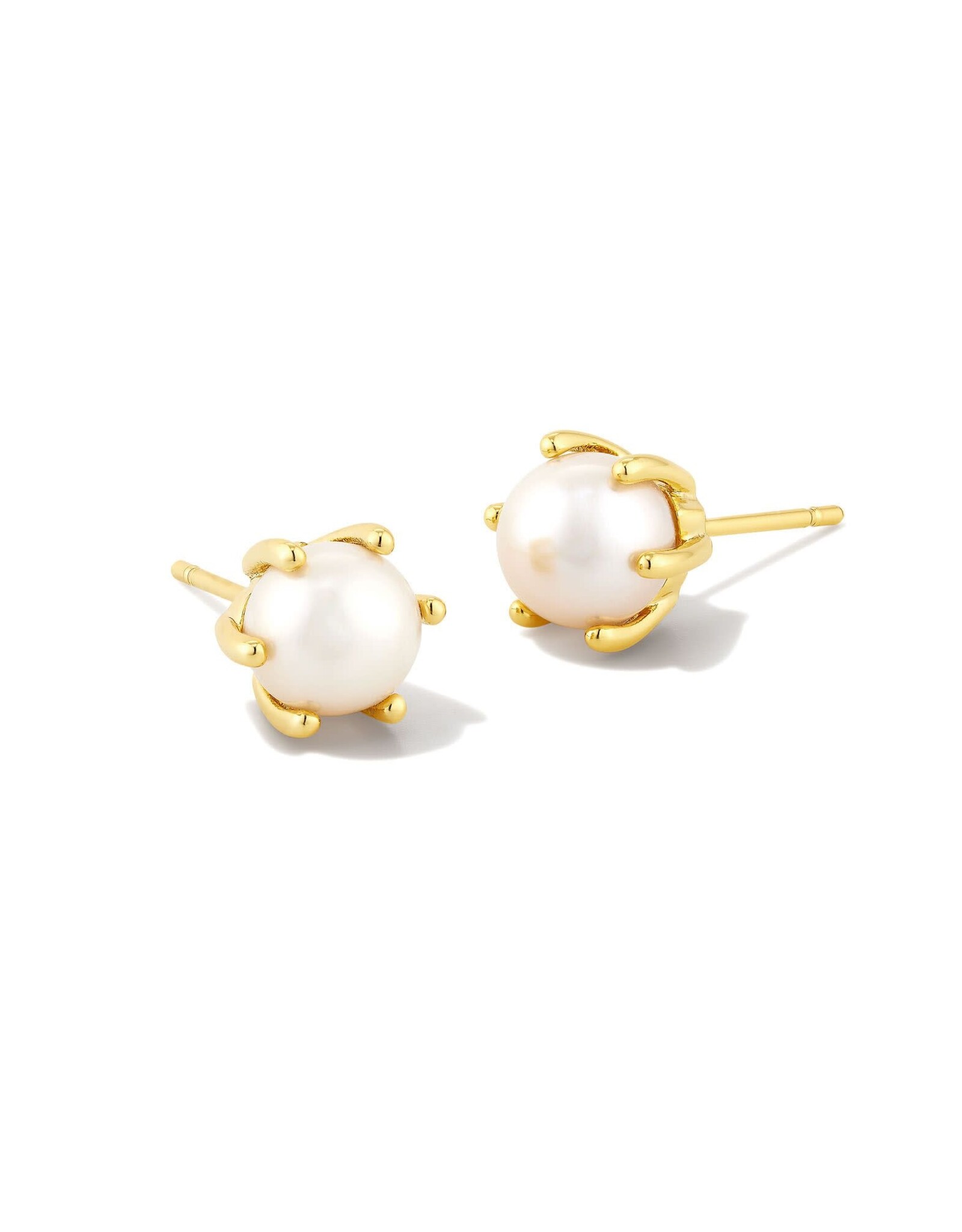 Earrings Ashton Pearl Stud Gold