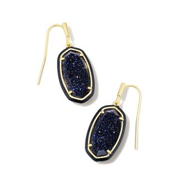 Dani Gold Enamel Frames Drop Earrings Dani Gold Enamel Frames Drop Earrings