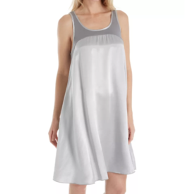 Lindsay Satin Nightie Dark Silver Lindsay Satin Nightie Dark Silver