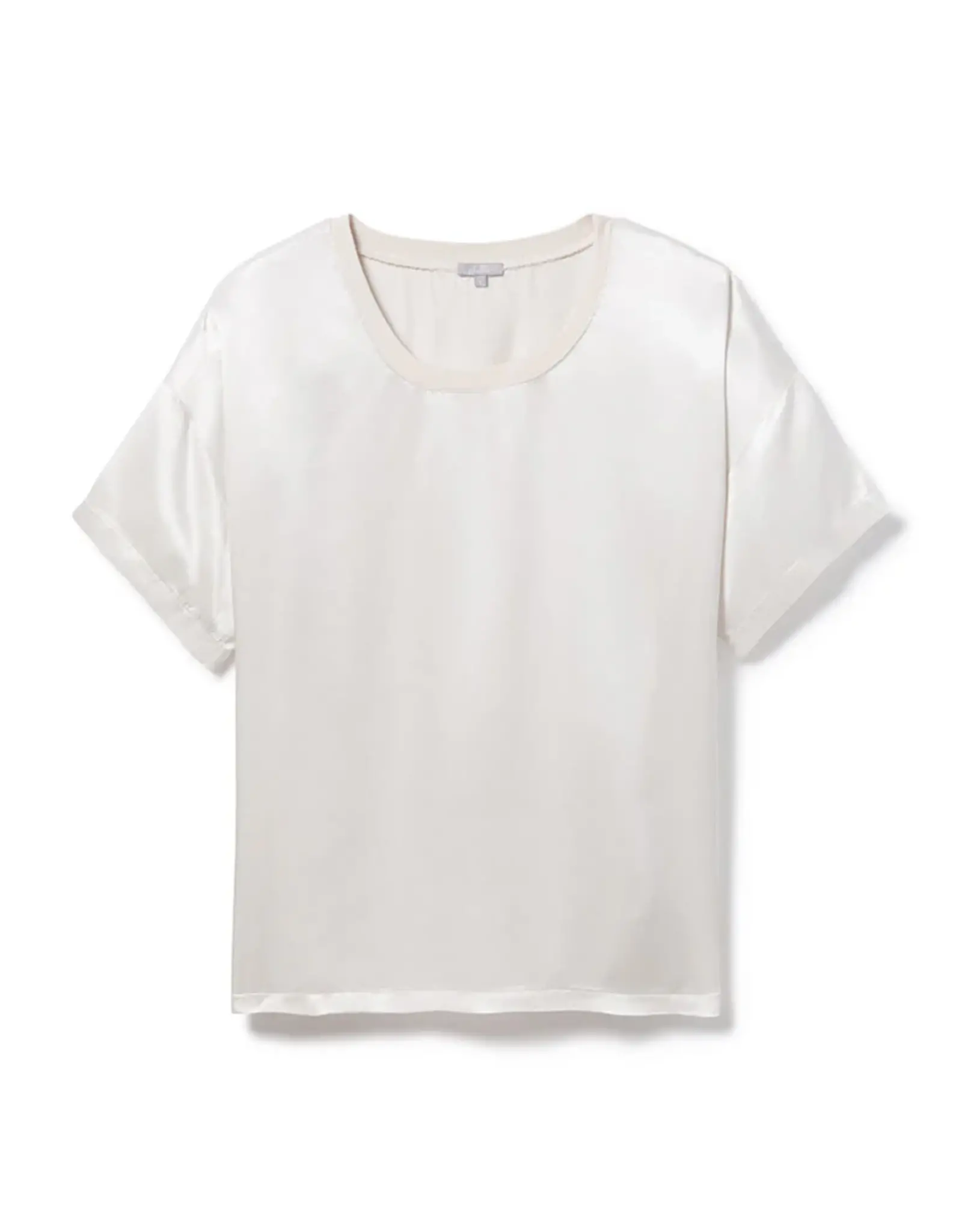 Kennedy Crew Neck Tee Egg Nog