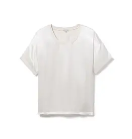 Kennedy Crew Neck Tee Egg Nog