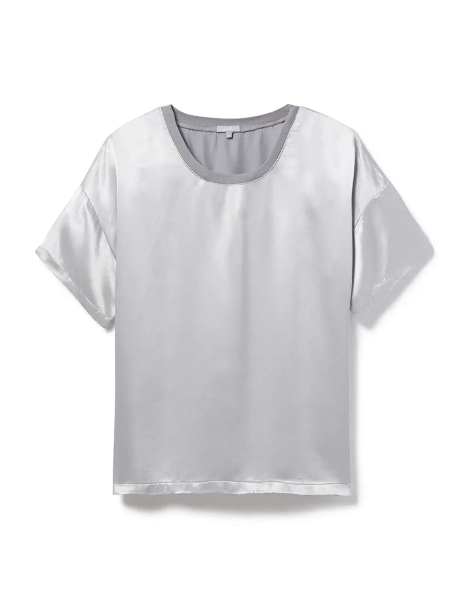 Kennedy Crew Neck Tee Dark Silver