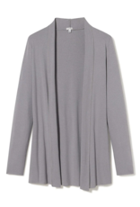 Amelia Rib Jacket Dark Silver