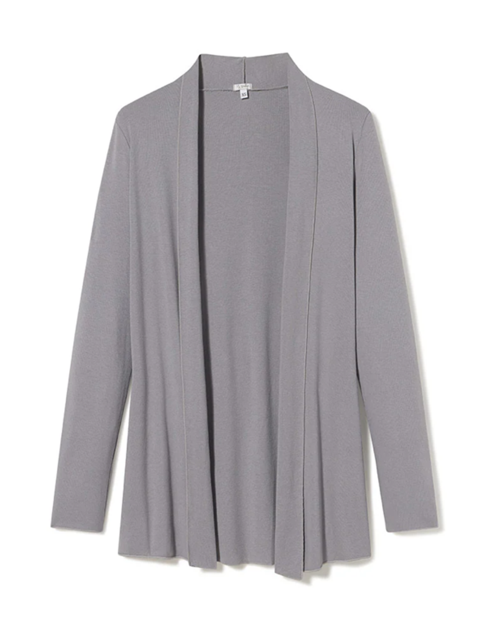 Amelia Rib Jacket Dark Silver