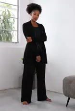 Amelia Rib Jacket Black
