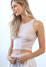 Kyle Crew Crop Tank Blush